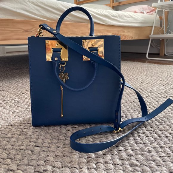 Sophie Hulme Handbags - Sophie Hulme square albion saddle like new